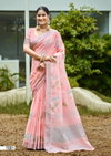 Classical By Bunawat Linen Woven Traditional Sarees Wholesale Market In Surat